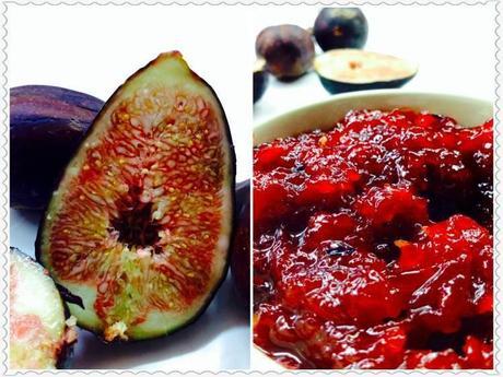 Tosta de breva, foie y trufa sobre confitura de pimiento del piquillo Confitua de pimientos del piquillo_Fotor