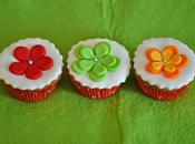 Cupcakes Flores