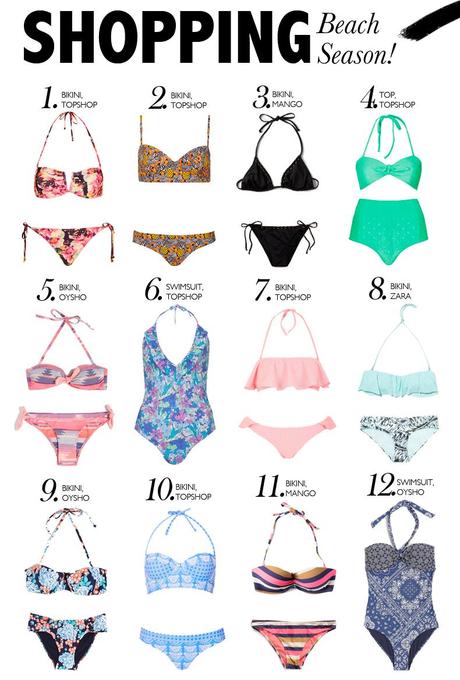 SHOPPING BAG: SWIMWEAR!