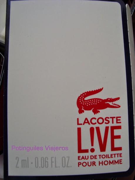 Lacoste L!ve: una fragancia para vivir el momento