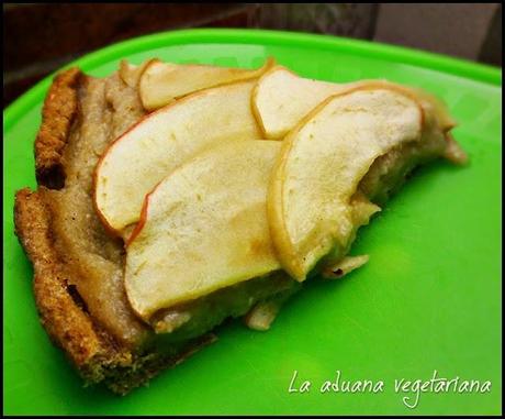 Versión vegana:  tarta de manzana