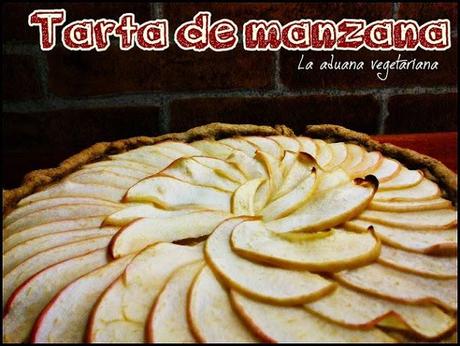 Versión vegana:  tarta de manzana
