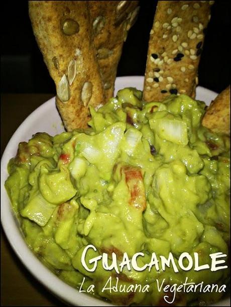 Guacamole vegano sencillo