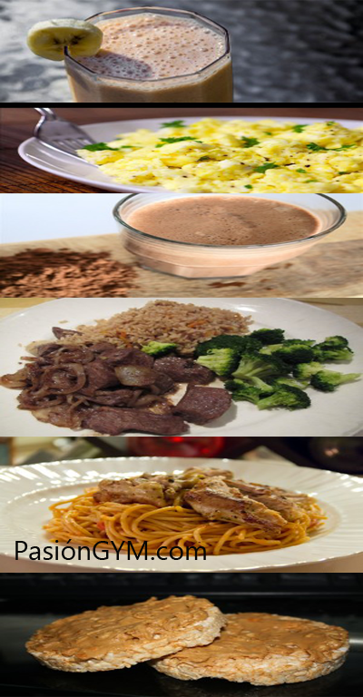 Dieta para aumentar masa muscular.