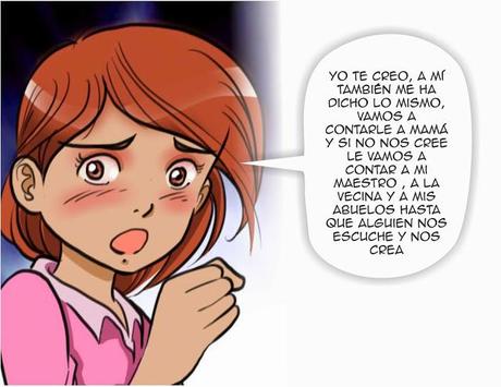 COMIC WEB ABUSO INFANTIL: ANA EL SECRETO