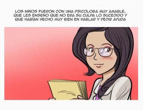 COMIC WEB ABUSO INFANTIL: ANA EL SECRETO