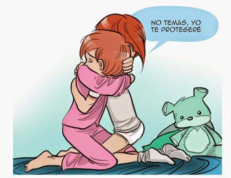 COMIC WEB ABUSO INFANTIL: ANA EL SECRETO