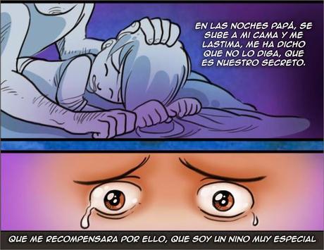 COMIC WEB ABUSO INFANTIL: ANA EL SECRETO