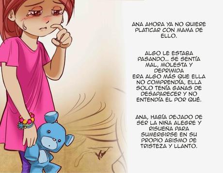 COMIC WEB ABUSO INFANTIL: ANA EL SECRETO