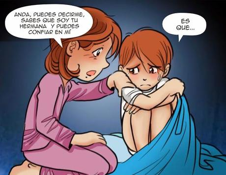 COMIC WEB ABUSO INFANTIL: ANA EL SECRETO