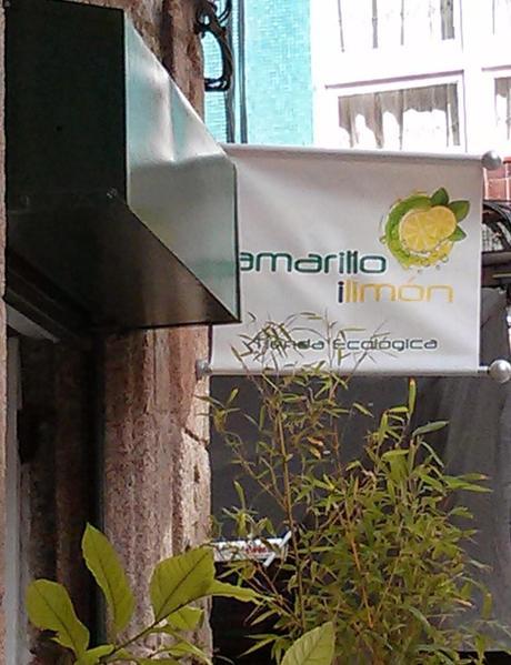 Amarillo limón tienda ecologica coruña