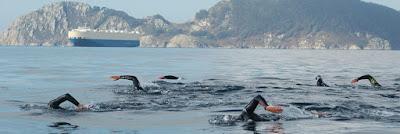 Triatlón desafío Islas Cíes travesia a nado islas cies