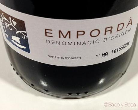 Puntiapart etiqueta trasera DO Emporda