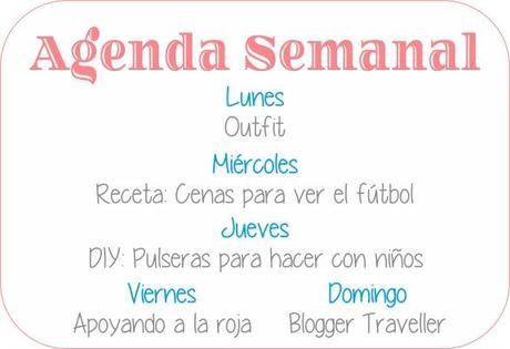 Agenda Semanal 9/06 - 15/06