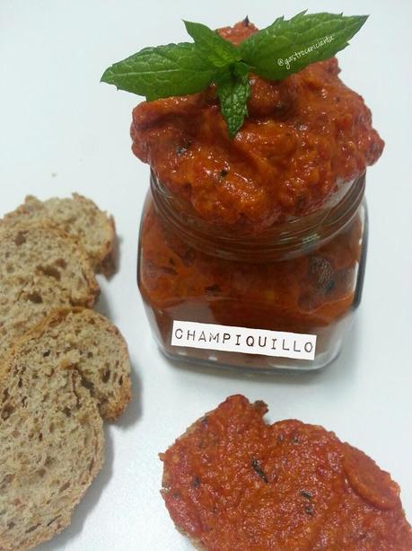 ChampiQuillo (Paté de Champiñón y Piquillos)