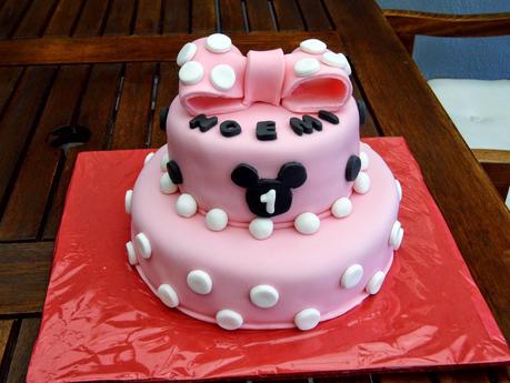 TARTAS FONDAN MINNIE MOUSSE Y TARTA REGALO