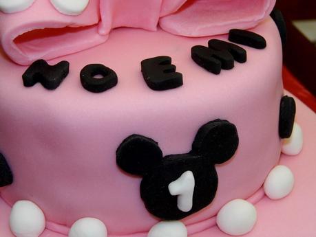 TARTAS FONDAN MINNIE MOUSSE Y TARTA REGALO