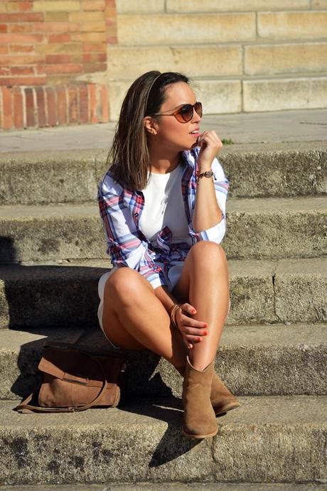 Outfit | Boyfriend shirt