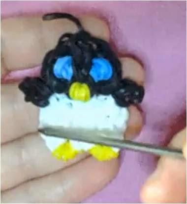Cómo hacer un pingüino bebé con gomitas