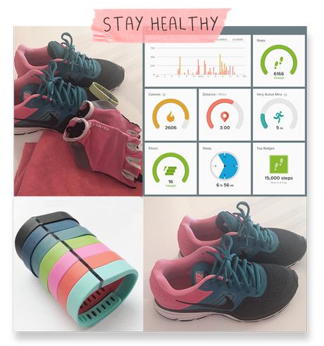 Gadgets que te motivan a llevar una vida healthy : Fitbit