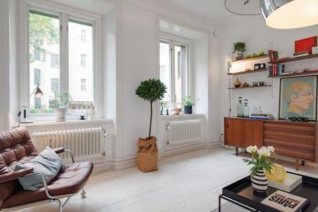 papel de pared de Ferm Living muebles de diseño moderna estantería String mesa de centro bandeja de HAY estilo nórdico decoración estilo nórdico escandinavo decoración de salones decoración de dormintorios blog decoracion interiores 