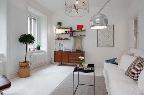 papel de pared de Ferm Living muebles de diseño moderna estantería String mesa de centro bandeja de HAY estilo nórdico decoración estilo nórdico escandinavo decoración de salones decoración de dormintorios blog decoracion interiores 