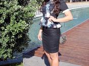 Baroque Pencil Skirt