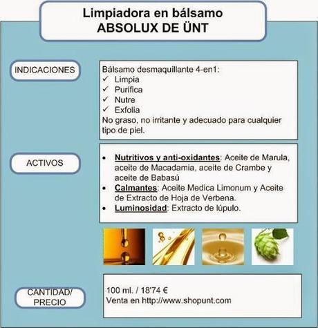 Absolux: Limpiadora en bálsamo de ÜNT (review)