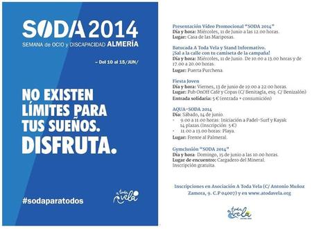SODA 2014, Semana de Ocio y Discapacidad
