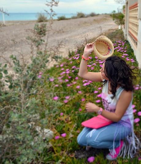 look, primark, flecos, boho, chic, casual, jeans, rosa, pink,Castellón, fashionblogger