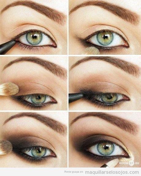 MAQUILLAJE DE OJOS PASO A PASO ♥♥♥