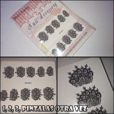 Manicura con Water Decals. Tutorial