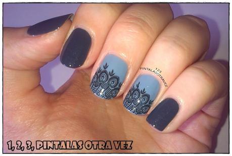 Manicura con Water Decals. Tutorial
