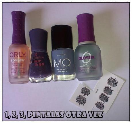Manicura con Water Decals. Tutorial Manicura con Water Decals. Tutorial