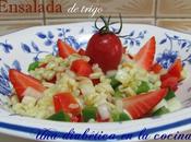 Ensalada trigo