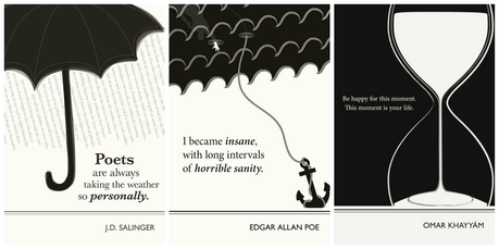 Láminas decorativas inspiradas en la literatura