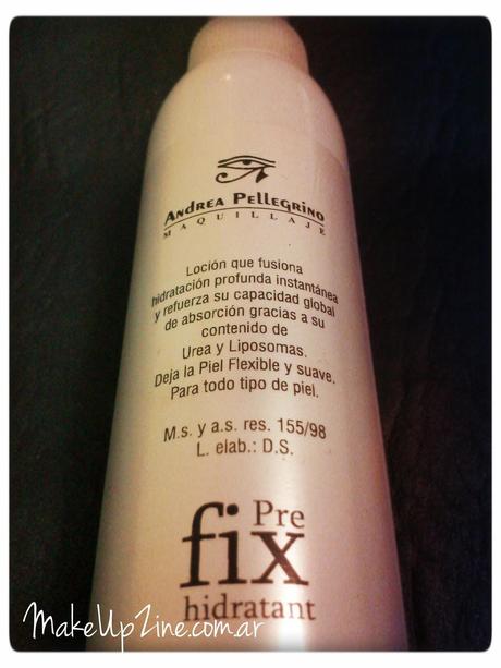 Reseña: Pre Fix hidratant- Andrea Pellegrino