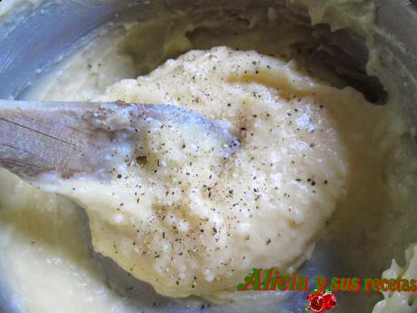 VOLAVANES CASEROS RELLENOS DE CREMA DE PARMESANO