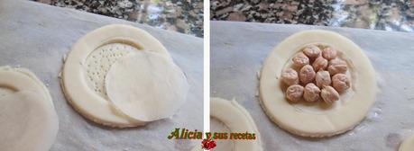 VOLAVANES CASEROS RELLENOS DE CREMA DE PARMESANO