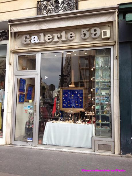 Bijoux en París: Galerie 59.