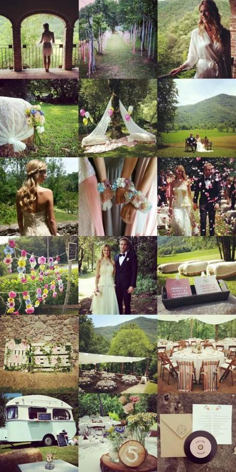 Boda en el campo en Girona en finca particular wedding planner Girona y Barcelona Bodas de Cuento www.bodasdecuento.com