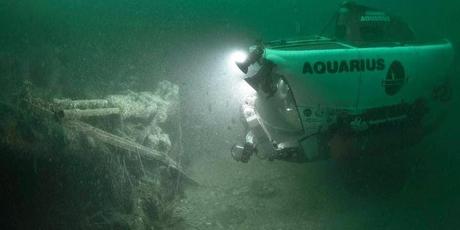 El cementerio submarino del Día D