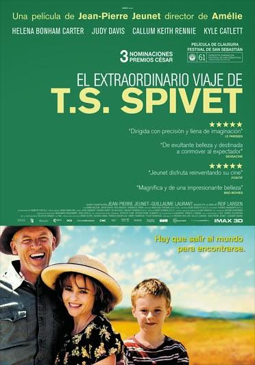 NUEVO CARTEL PARA ESPAÑA DE “EL EXTRAORDINARIO VIAJE DE T.S. SPIVET”