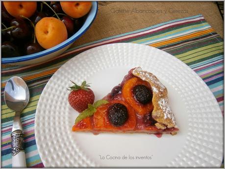 Galette de Albaricoques y Cerezas