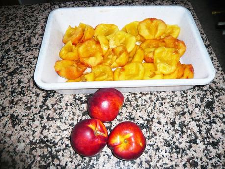 Cocina conmigo: Melocotones al cava