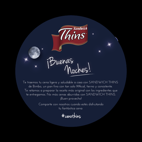 ¡Nueva receta sana! Sandwich Thins. Yo #cenothins !