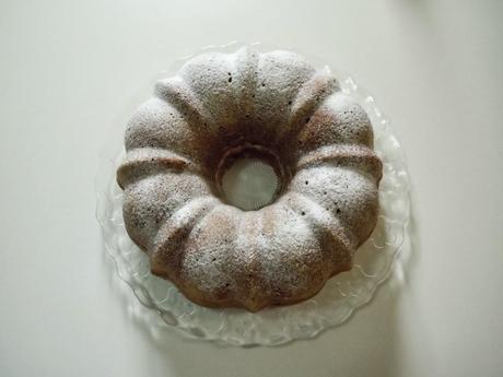 Bundt de chocolate y queso.