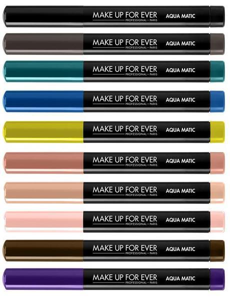 COLECCIÓN AQUAMATIC DE MAKE UP FOREVER PARA VERANO 2014.