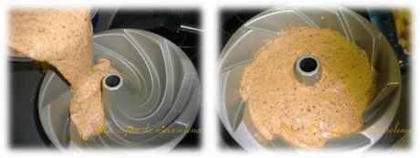 Bundt cake de chocolate y zanahorias