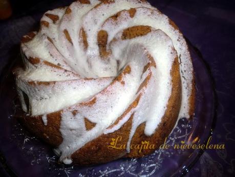 Bundt cake de chocolate y zanahorias
